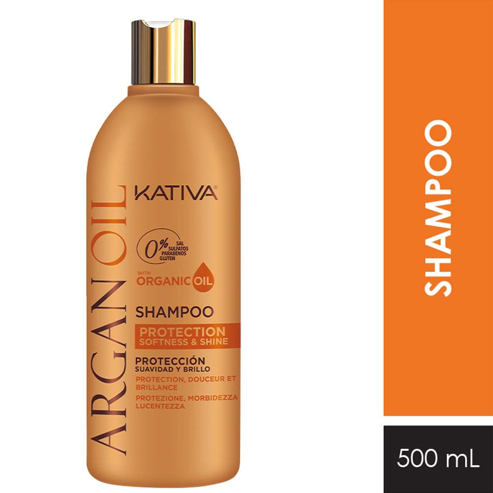 Shampoo KATIVA Argan Oil Frasco 500ml