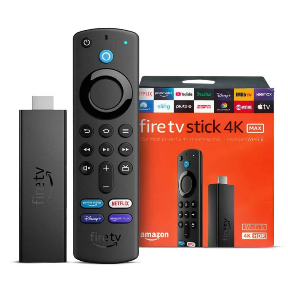 Fire TV Stick 4K Max con Control de Voz Alexa de 3ra Generación