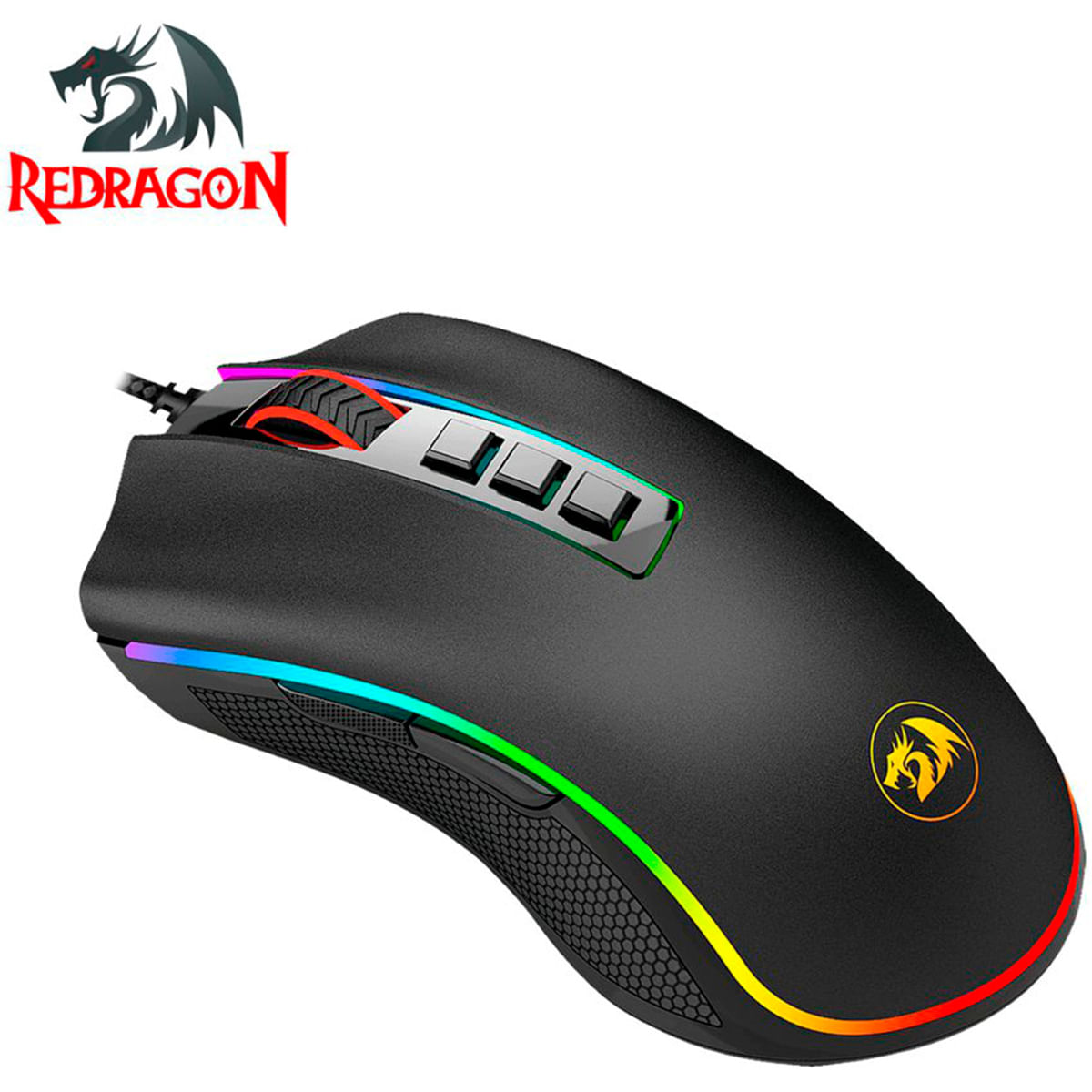 Mouse Gamer Redragon COBRA M711 10000 DPI RGB