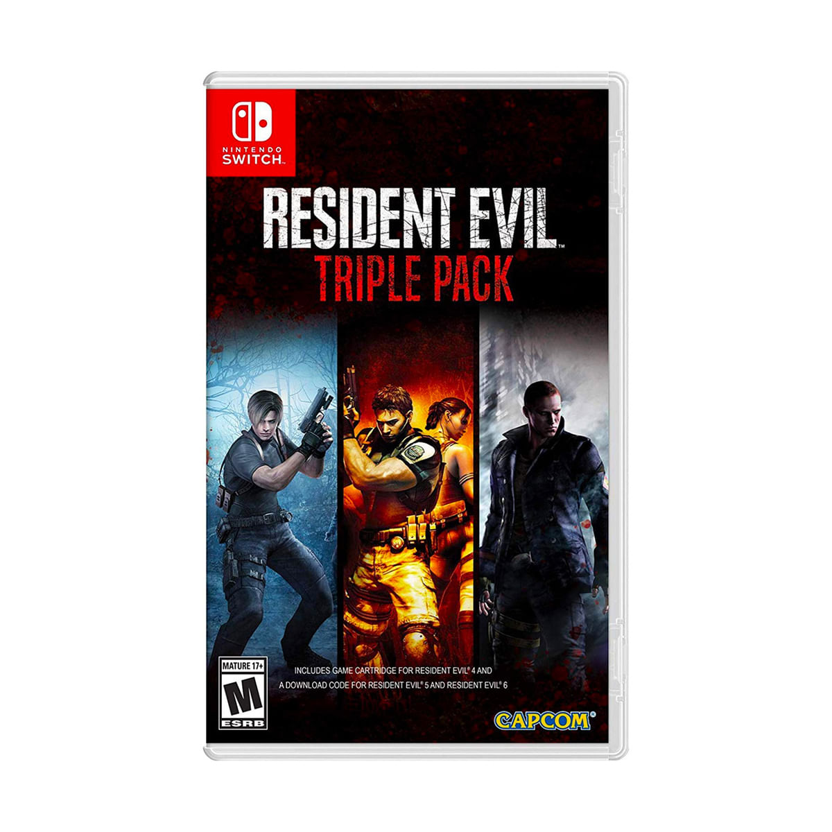 Resident Evil Triple Pack (4,5,6) Nintendo Switch