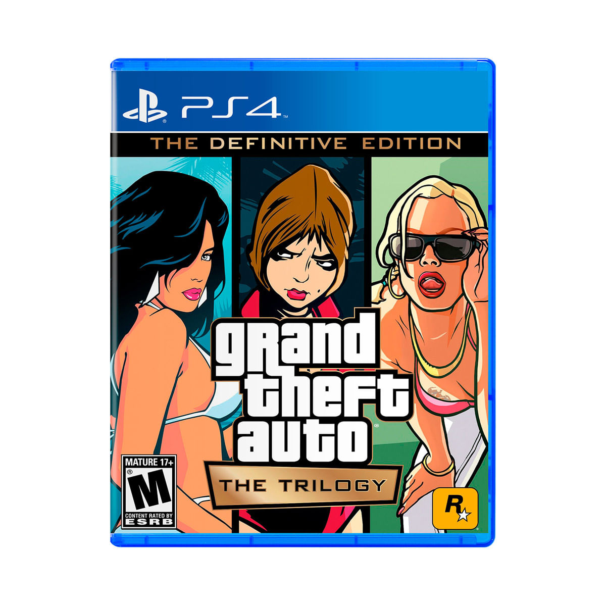 Grand Theft Auto Trilogy Definitive Edition Ps4