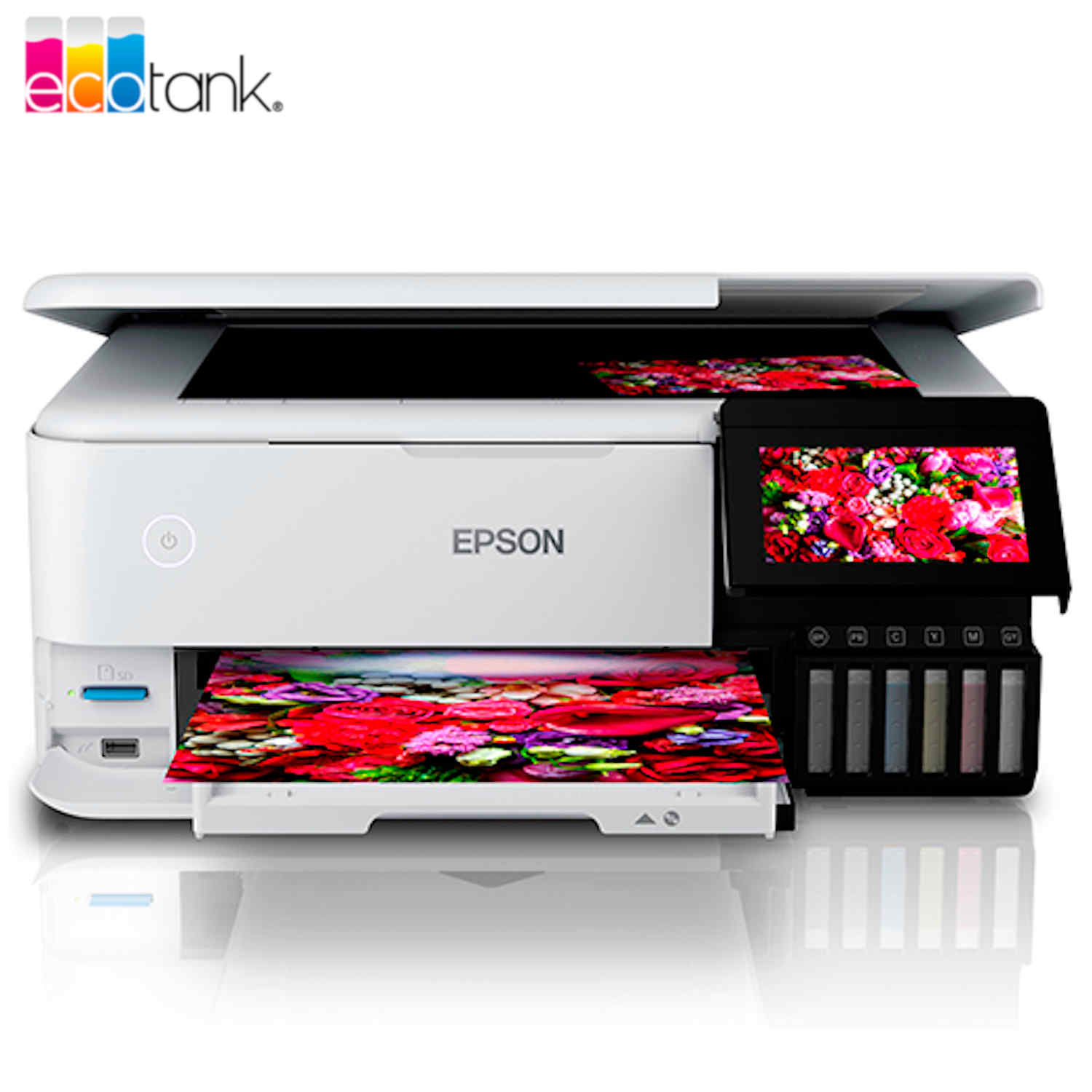 Impresora Multifuncional Epson EcoTank L8160 Inalámbrica Duplex Fotográfica