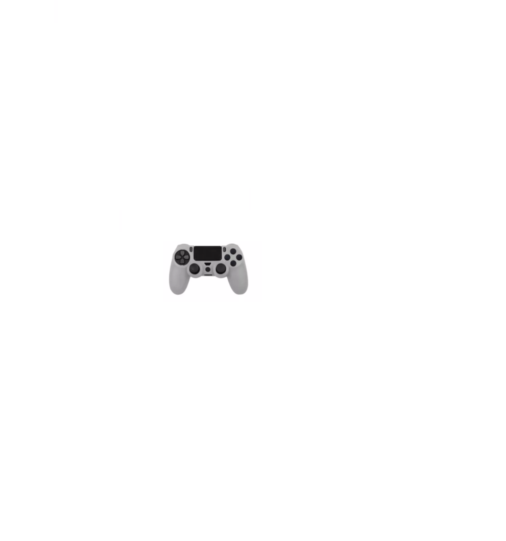 Funda de Mandos Playstation 4 Color Blanco