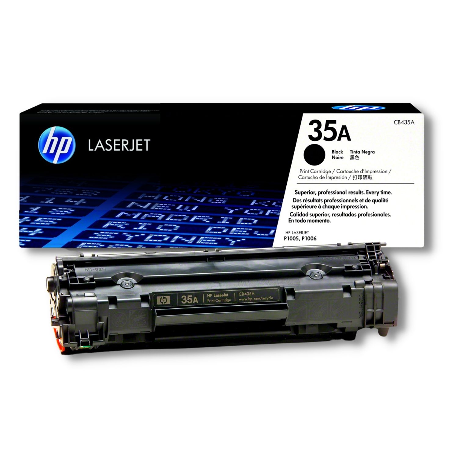 Toner HP CB435A (35A) Negro LaserJet P1005, P1006