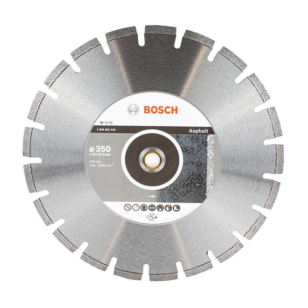 Disco diamantado Bosch 350 x 20/25,40 x 3,2 x 10 mm/Standard para asfalto