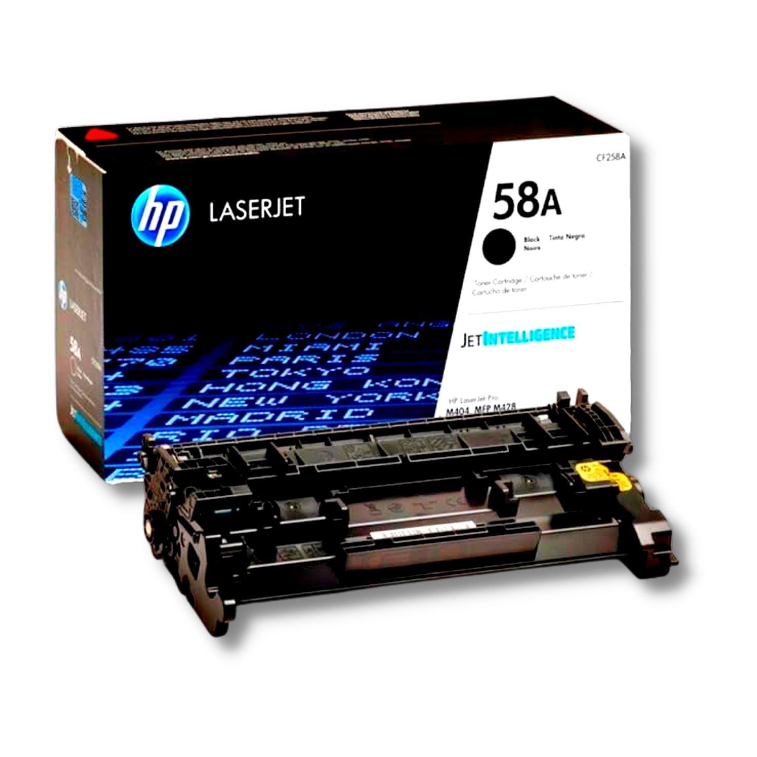 Toner HP CF258A (58A) Negro LaserJet Pro M404, M428