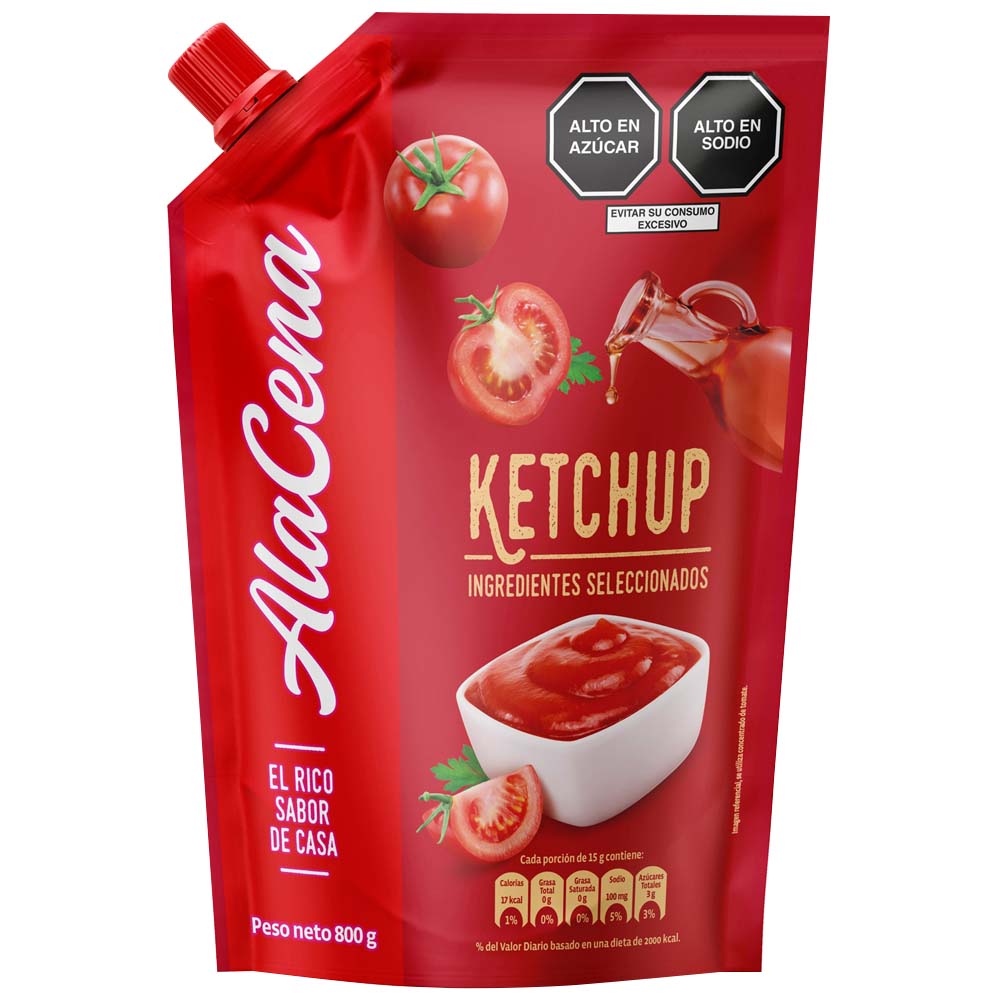 Ketchup ALACENA Doypack 800g