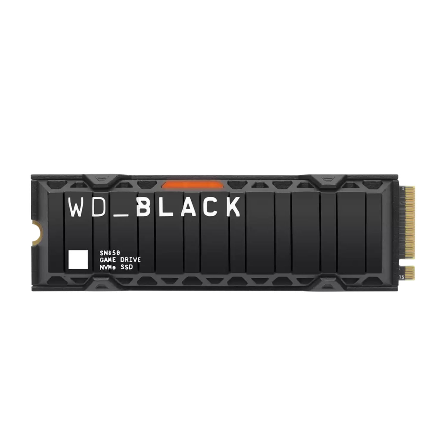SSD WD Black SN850 500GB NVMe PCIe 4.0 x4 M.2 2280 Disipador de calor