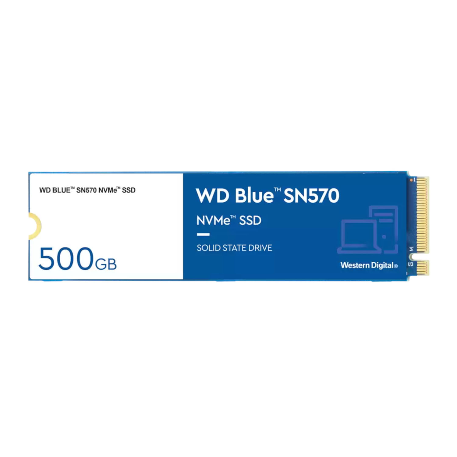 SSD Western Digital Blue SN570 500GB NVMe PCIe Gen3 x4