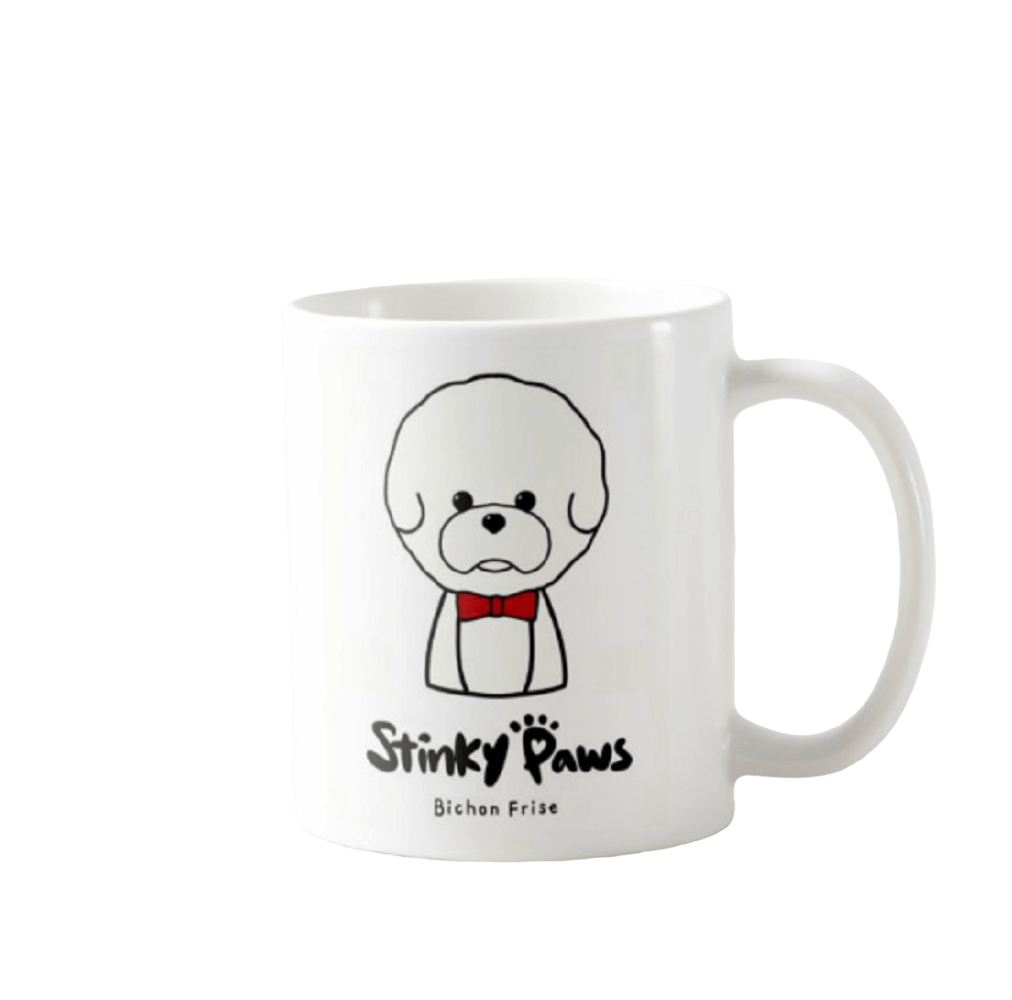Taza Mug Dog Lover de Cerámica Diseño Perro Bichón Frisé 03