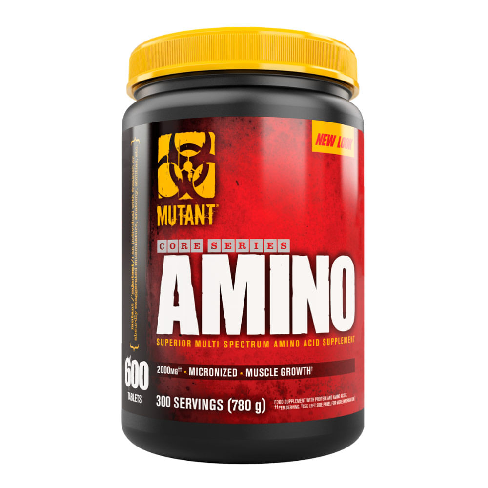 Aminoácidos Mutant Amino 600 Caps