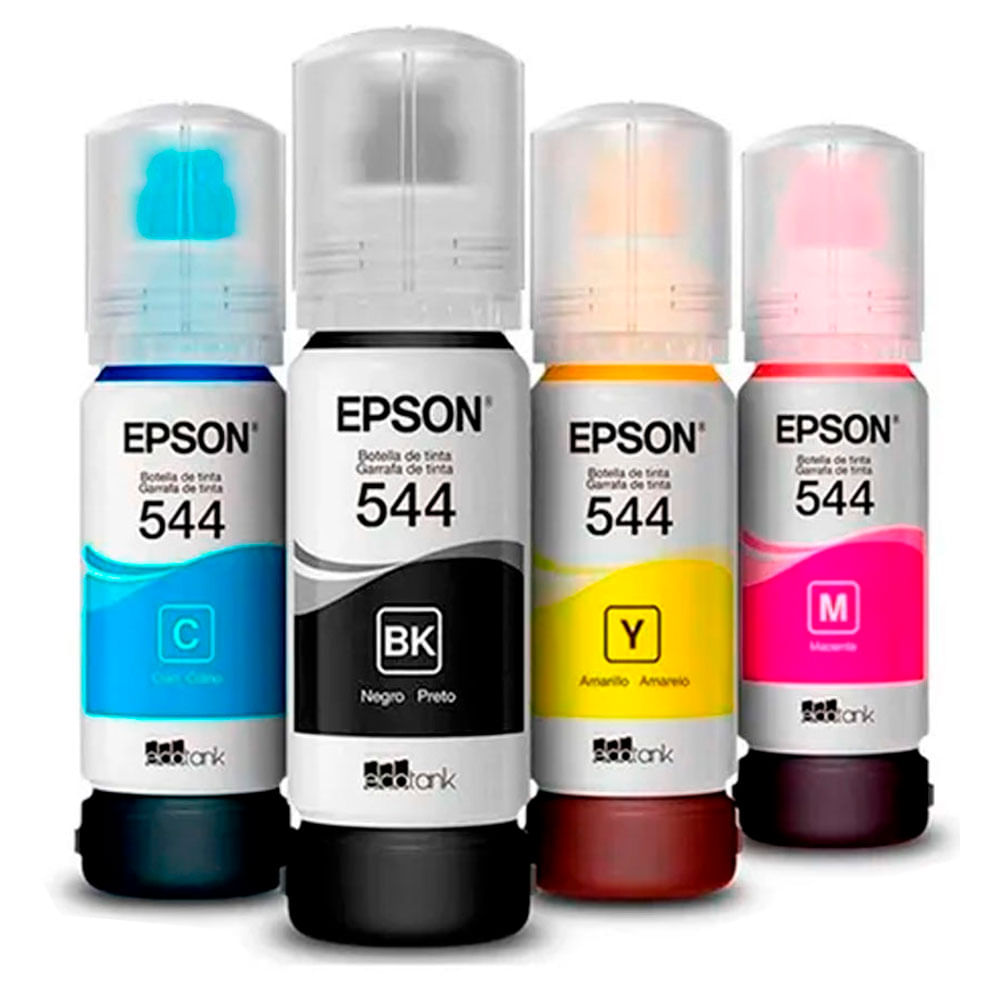 Pack de Tinta Epson T544 los 4 Colores Original