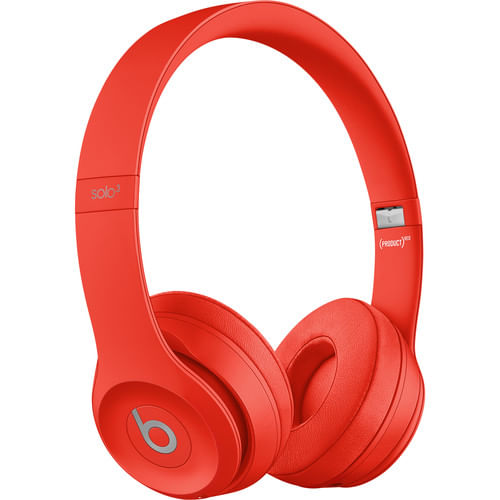 Beats by Dr. Dre Beats Solo3 Auriculares inalámbricos en la oreja ((PRODUCT)RED Citrus Red / Icon)