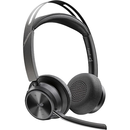 Plantronics Voyager Focus 2 Office Stereo Cancelante de ruido Auriculares en el oído (Microsoft, USB Type-A, Office Base)