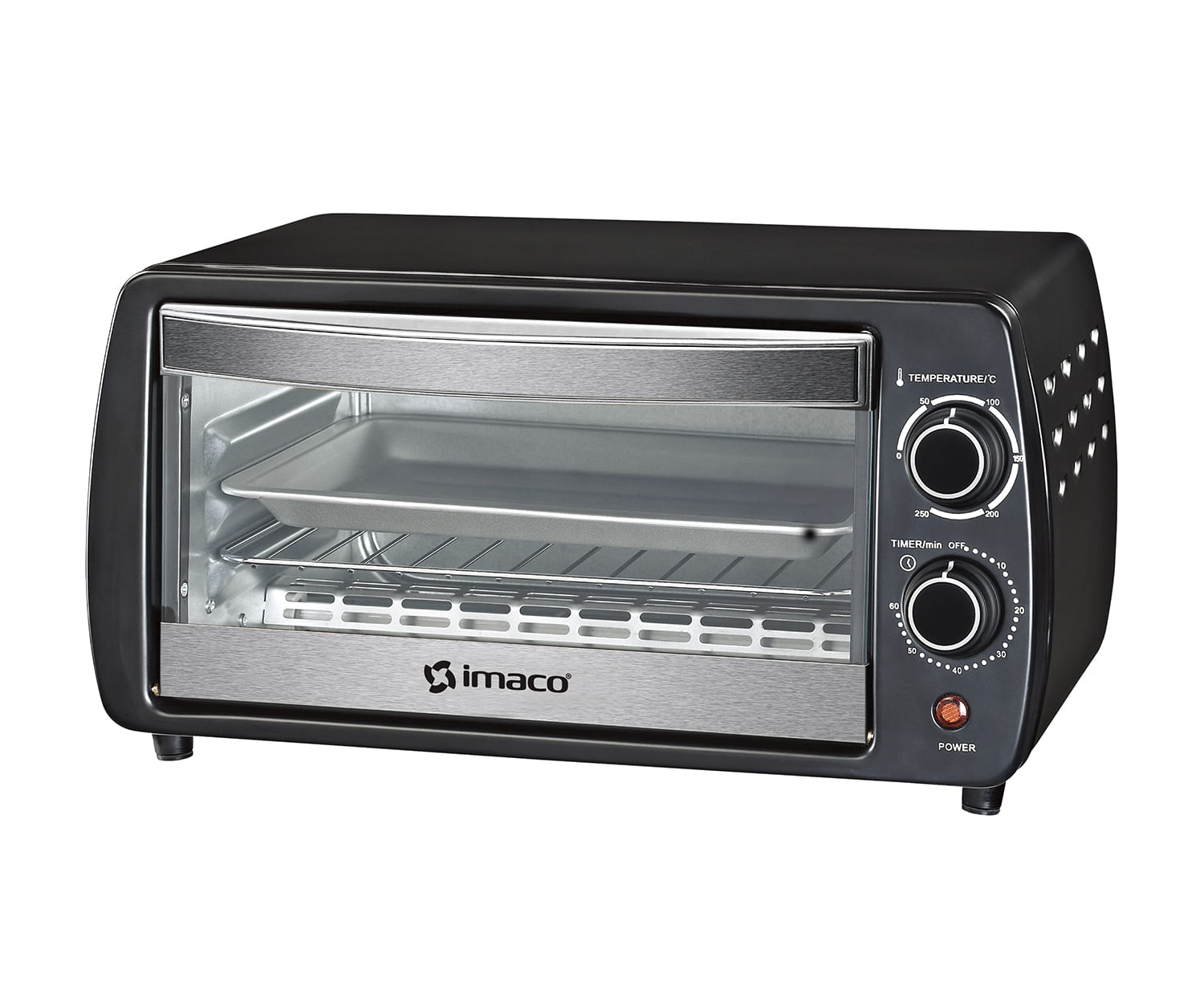 Horno Eléctrico Negro 9l Imaco – He 900b