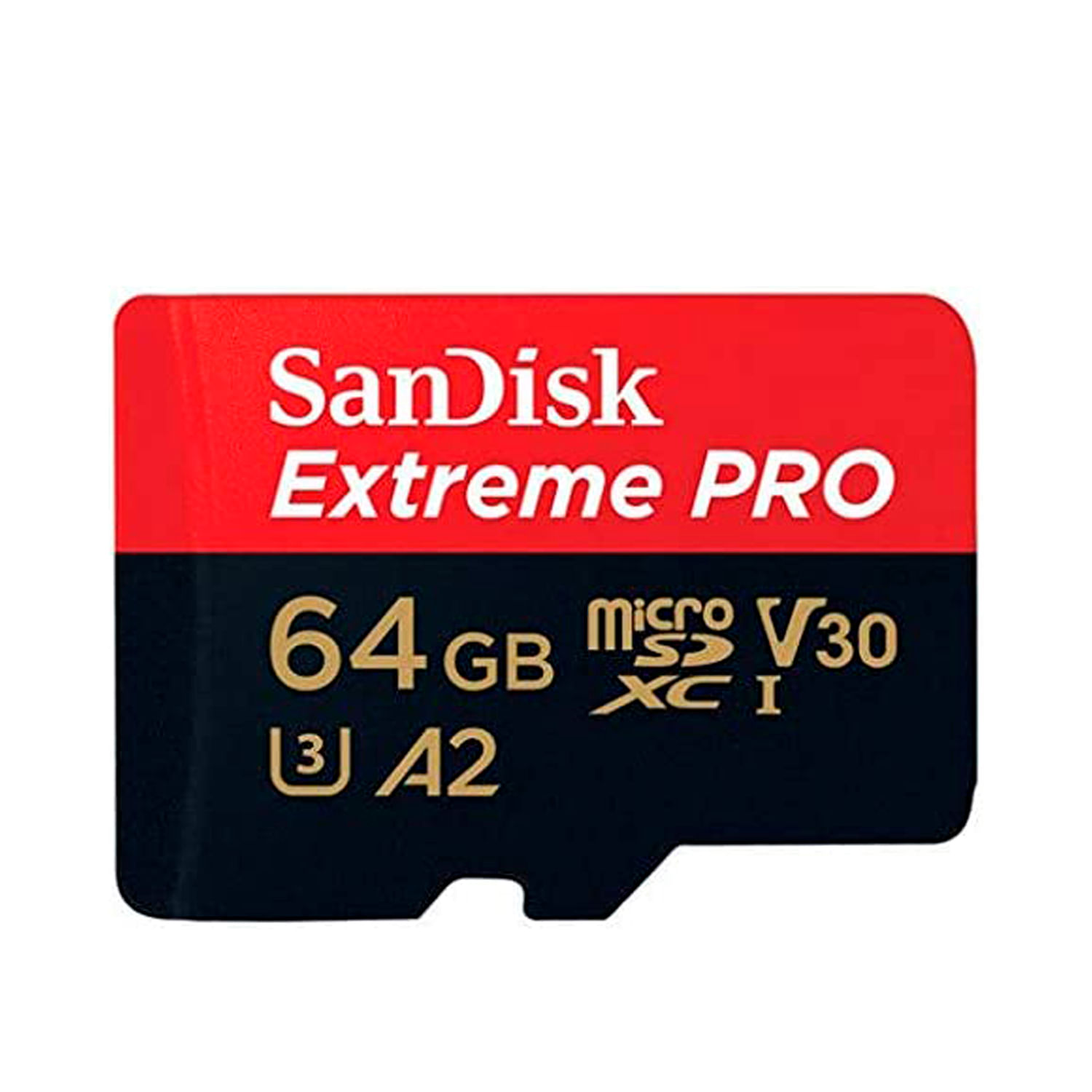 Memoria Sandisk Micro SD Extreme Pro 64GB 4k 200MBS A2 U3 - - SDSQXCU-064G-GN6MA