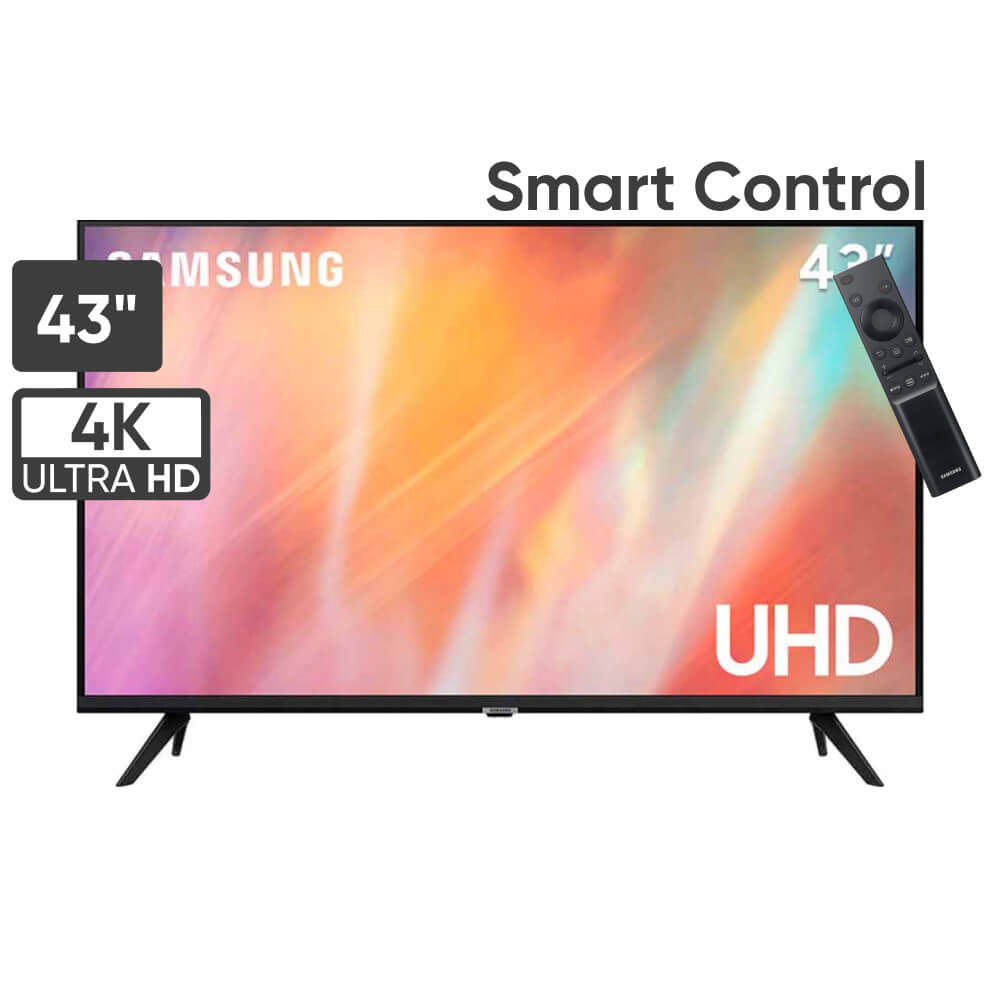 Televisor SAMSUNG LED 43'' UHD 4K Smart Tv UN43AU7090GXPE