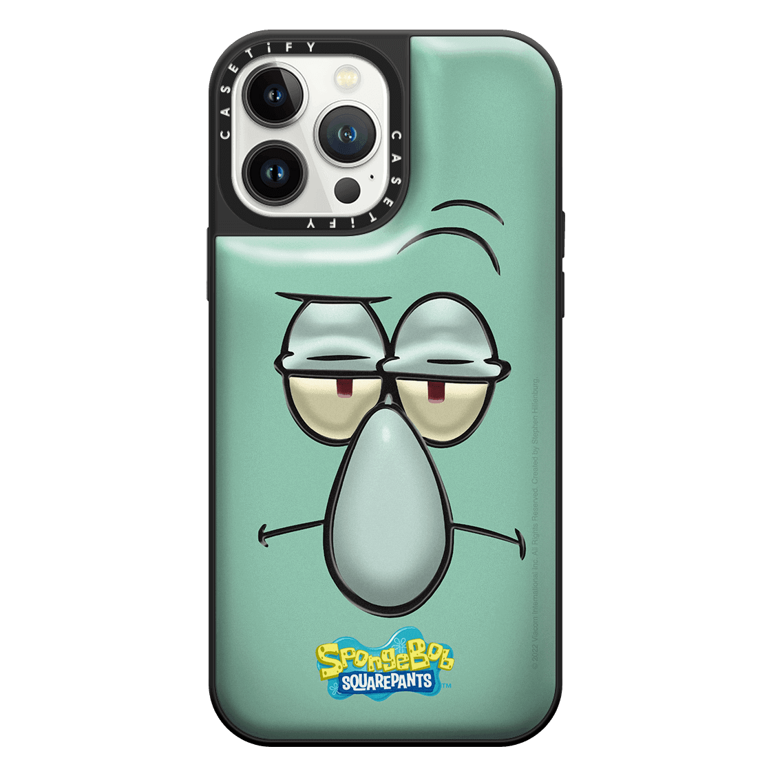 Case Puffy ScreenShop Para iPhone 11 Pro Bob Esponja Calamardo Verde Casetify