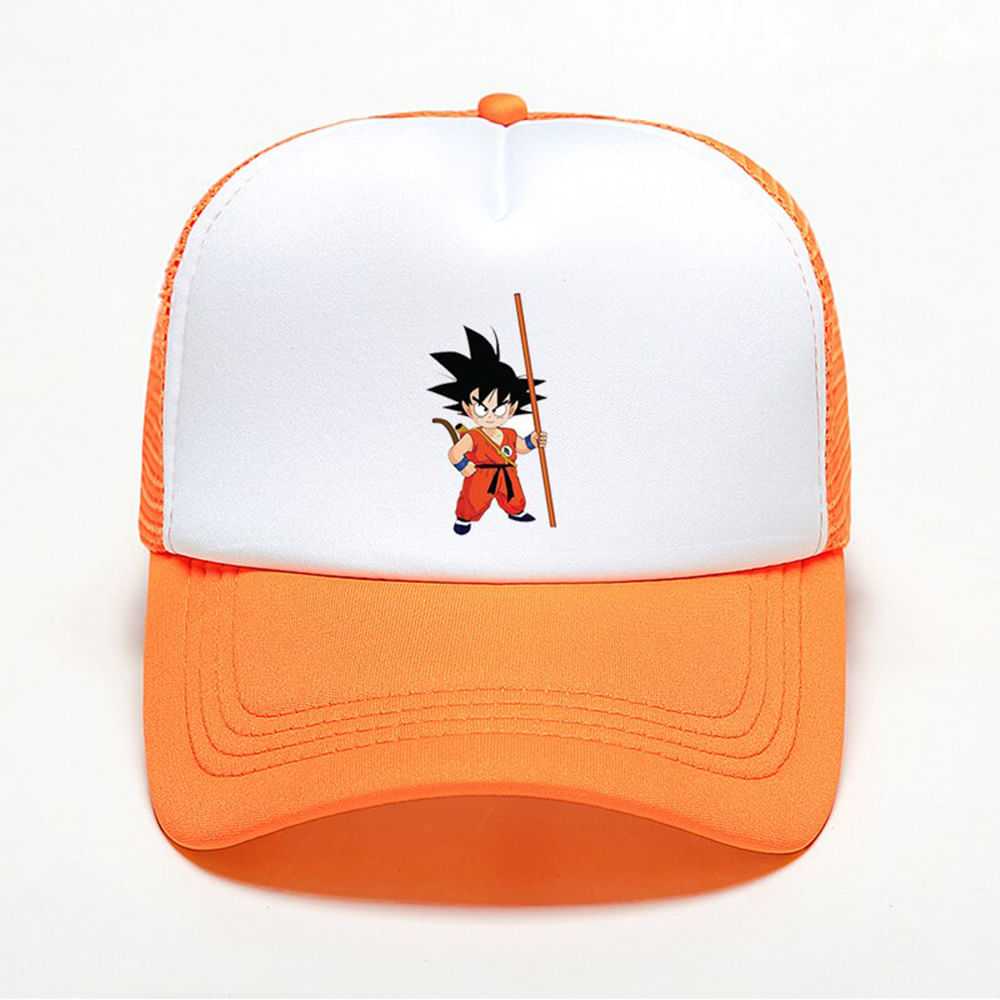 Gorra Dragon Ball Goku Naranja