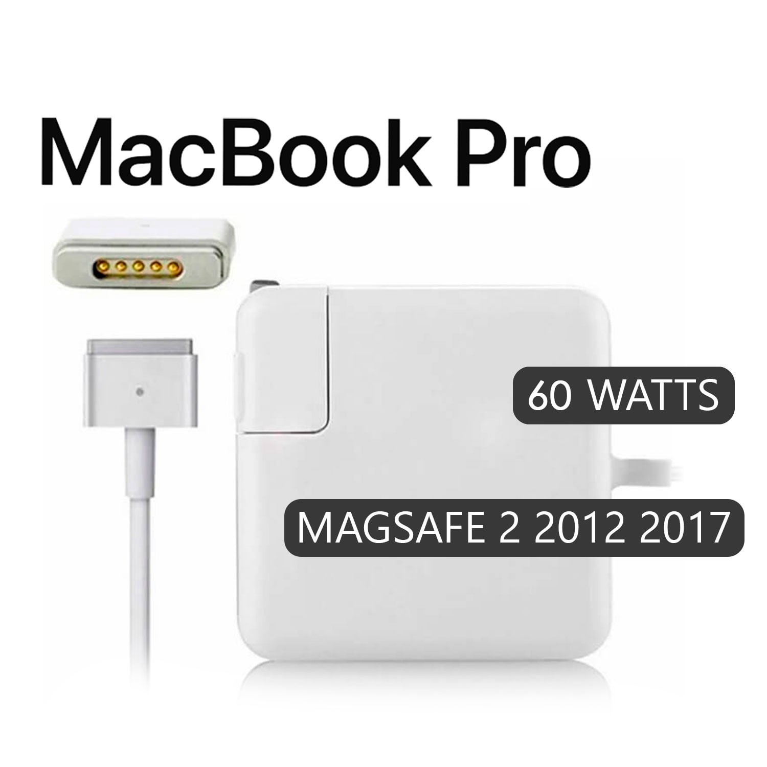 Cargador Macbook Pro "60W" Magsafe II (2012 - 2017)
