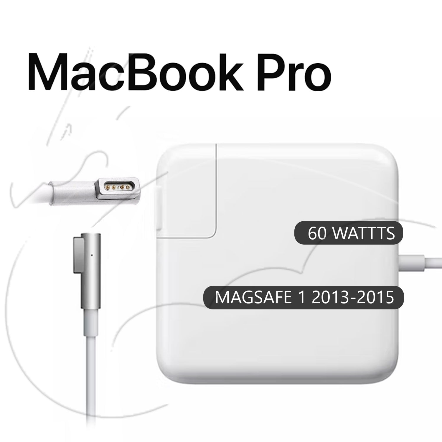 Cargador MacBook Pro (13- 15) 60w Magsafe 1