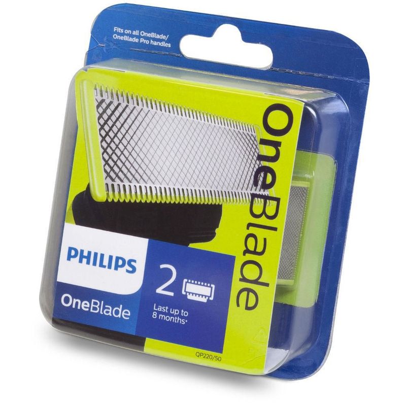 Cuchilla Reemplazable OneBlade Philips QP220_51 Verde 2 Cuchilla