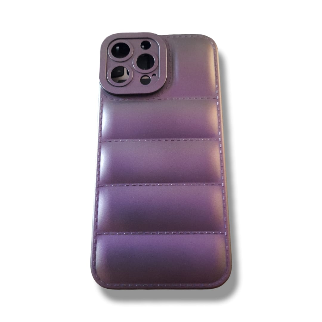 Case para Iphone 13 Pro Max - Morado Electrico - Parachoques