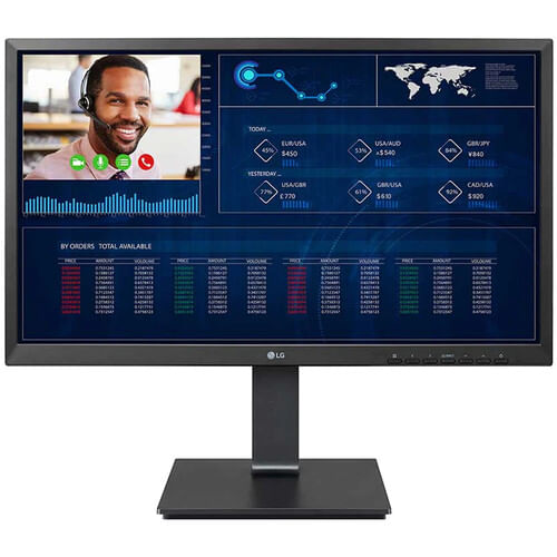 LG 24CQ650N-6N 24 "Monitor de cliente delgado HD Full HD