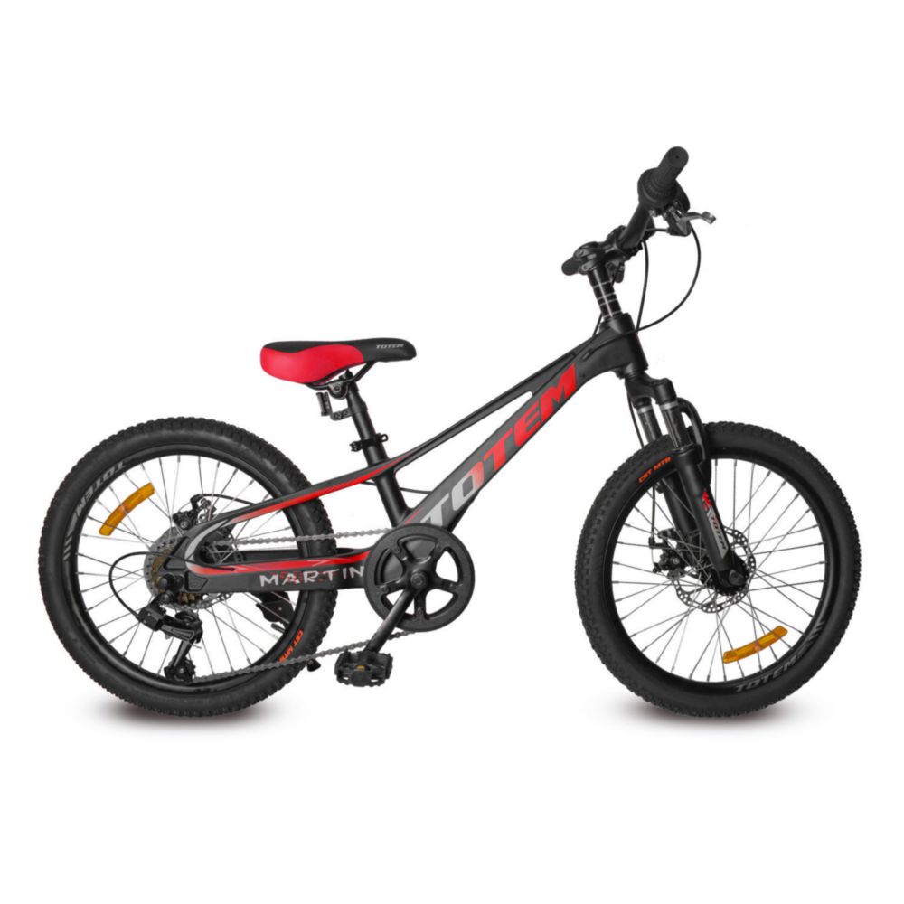 Bicicleta Crossbike Totem para niño Aro 20 Montañera New Roja