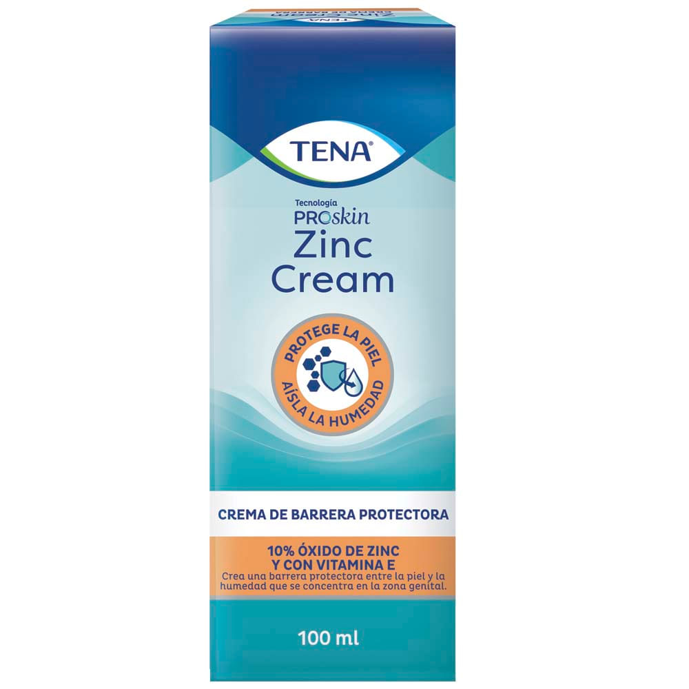 Crema de Barrera TENA Zinc Cream Frasco 100ml