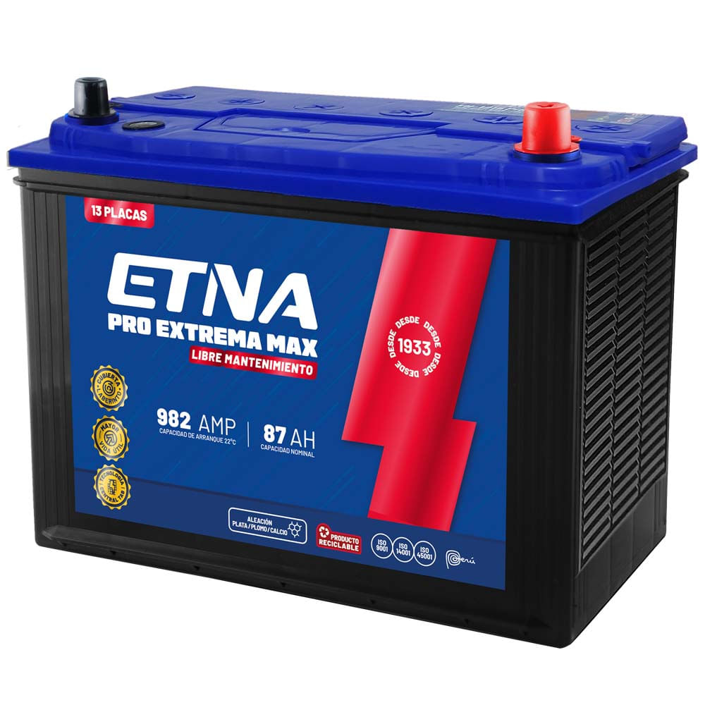 Batería ETNA Pro Extrema Max V-13 87AH INV