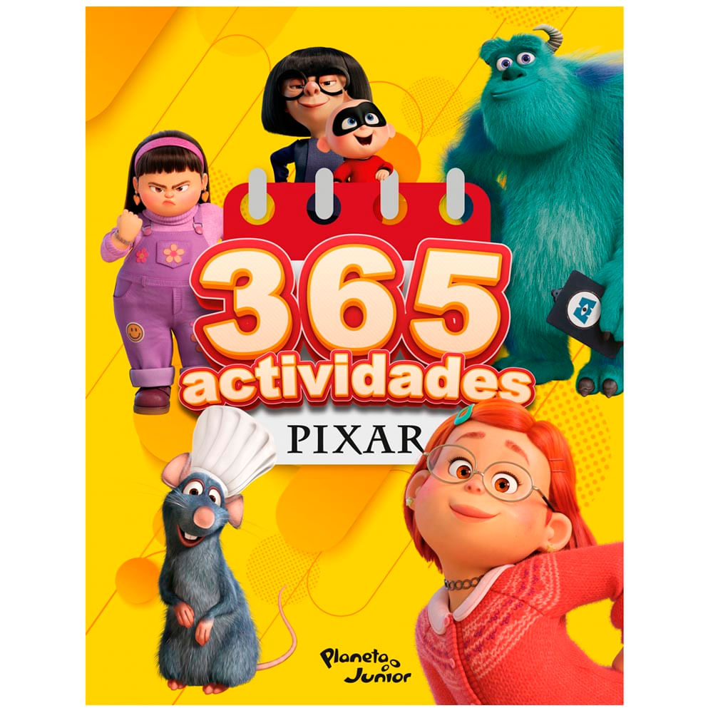 Libro PLANETA 365 actividades Pixar