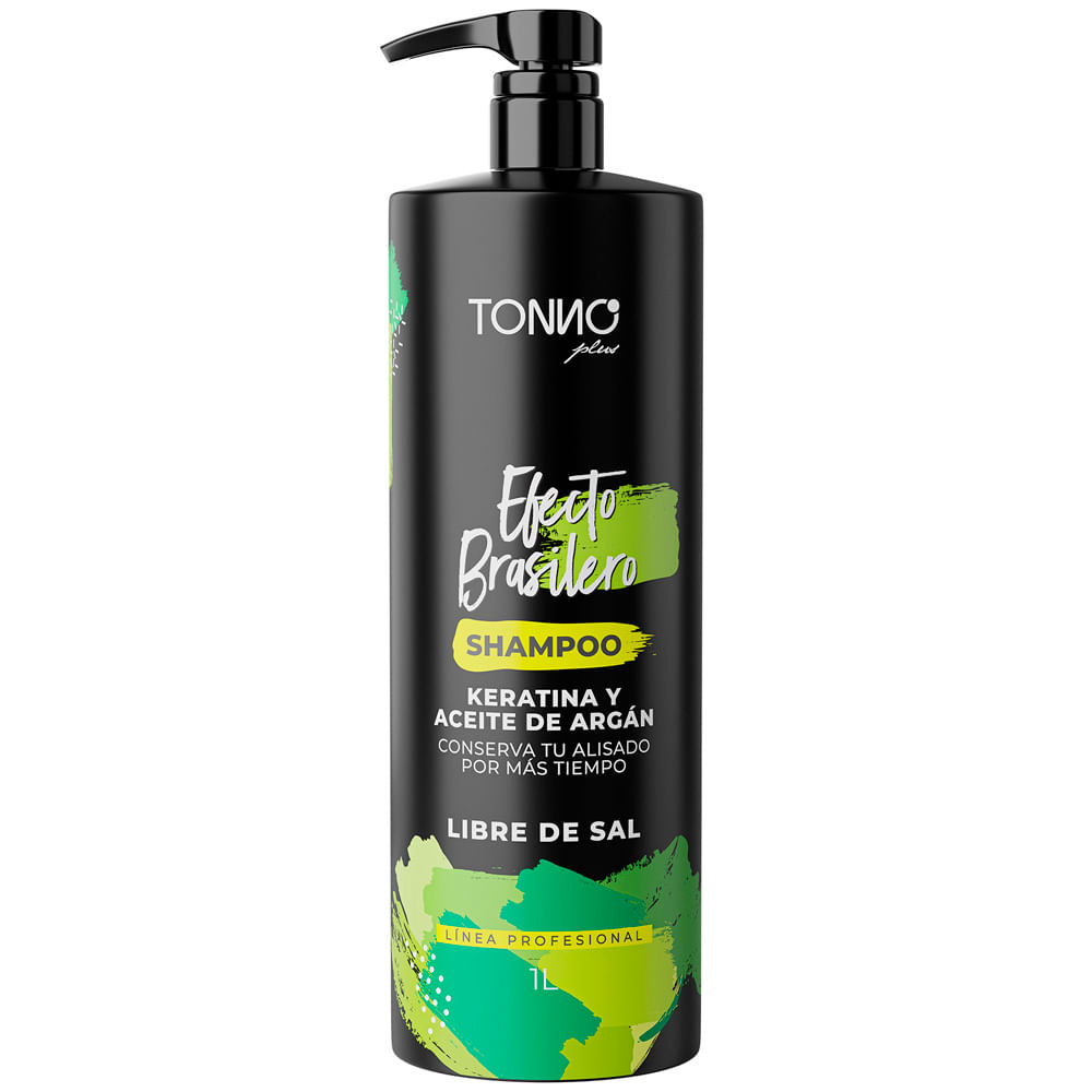 Shampoo PLACENTA LIFE Tonno Plus Efecto Brasilero Frasco 1L