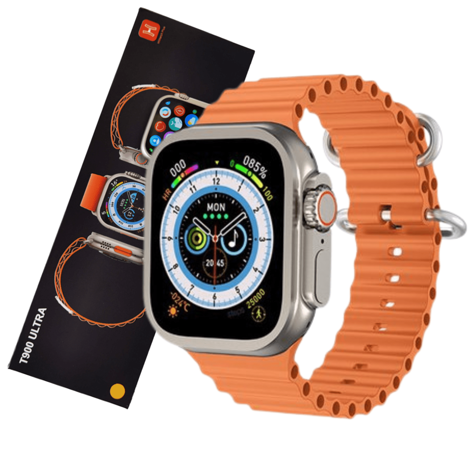 Reloj Inteligente Smart Watch Serie 8 T900 Ultra Color Negro