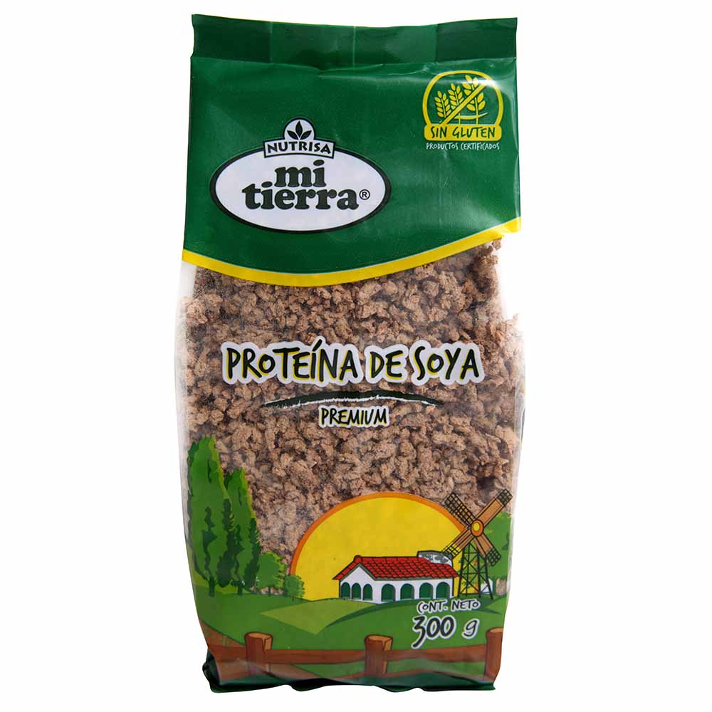 Proteína de Soya MI TIERRA Premium Bolsa 300g