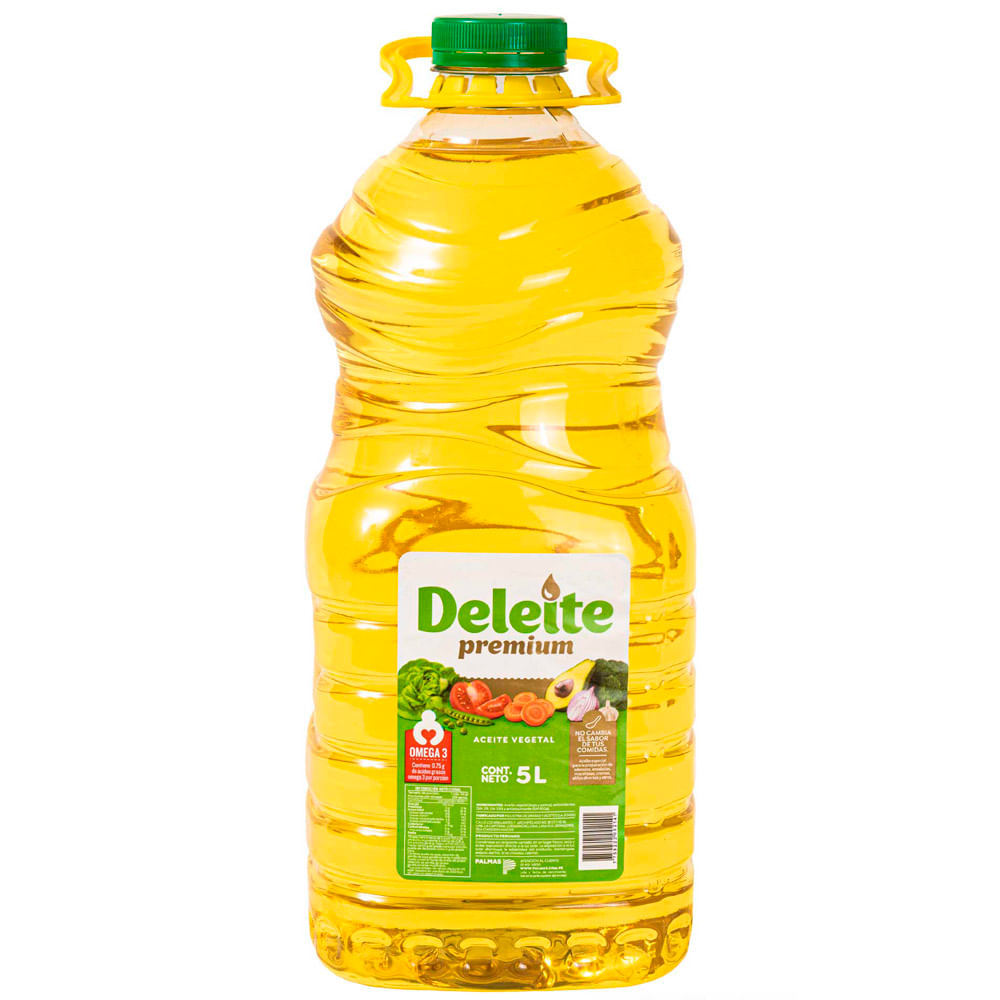 Aceite Vegetal DELEITE Premium Bidón 5L