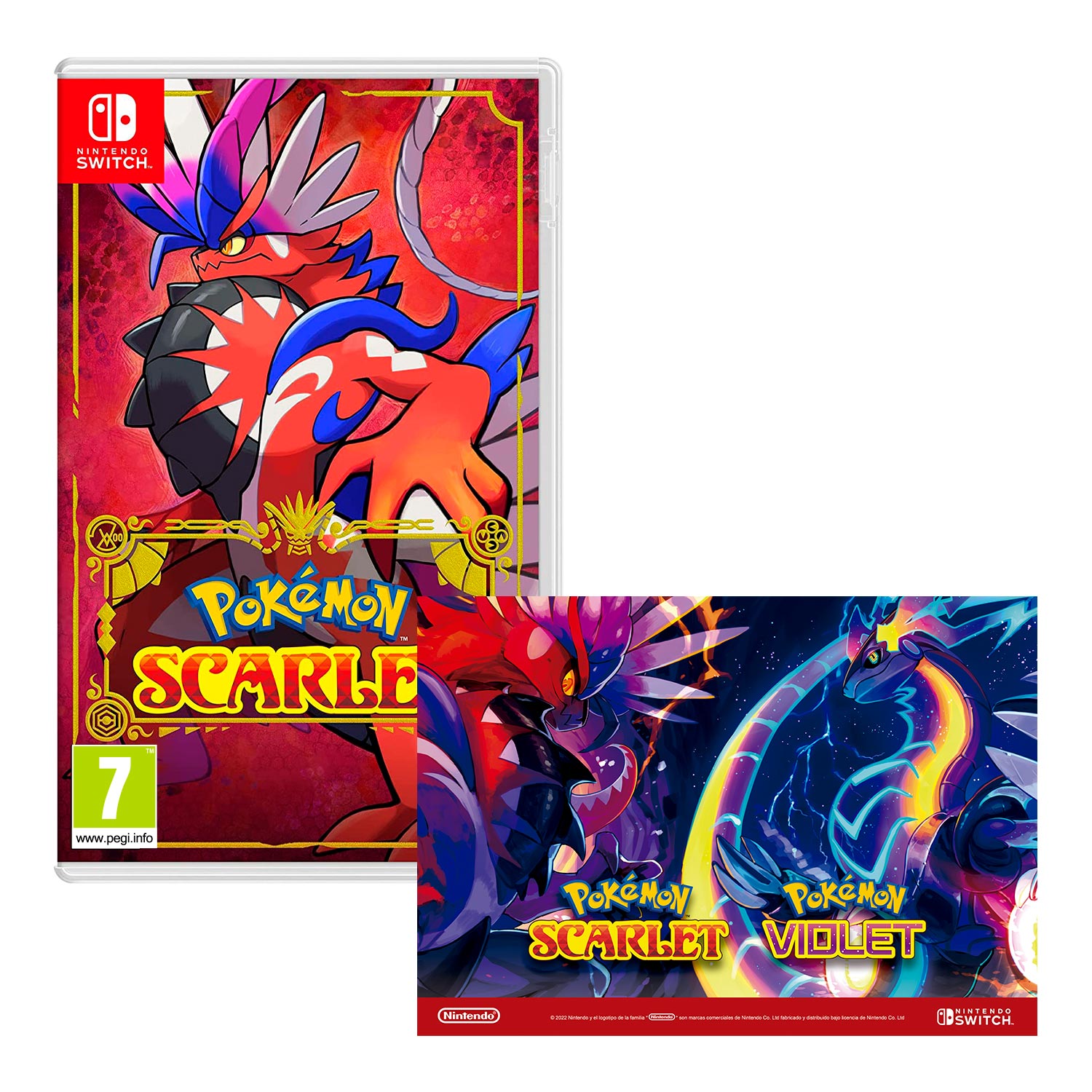 Pokemon Scarlet + Poster Nintendo Switch