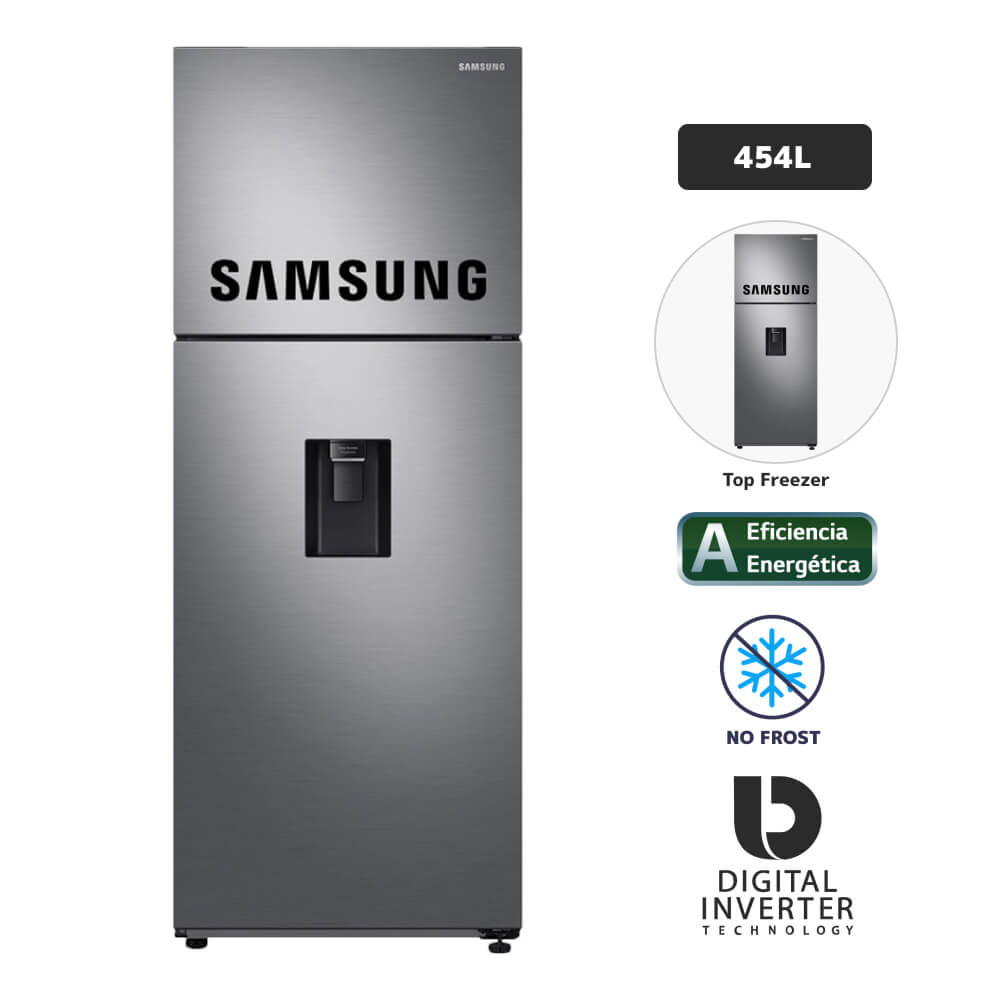 Refrigeradora SAMSUNG 454L No Frost RT48A6620S9 Plata