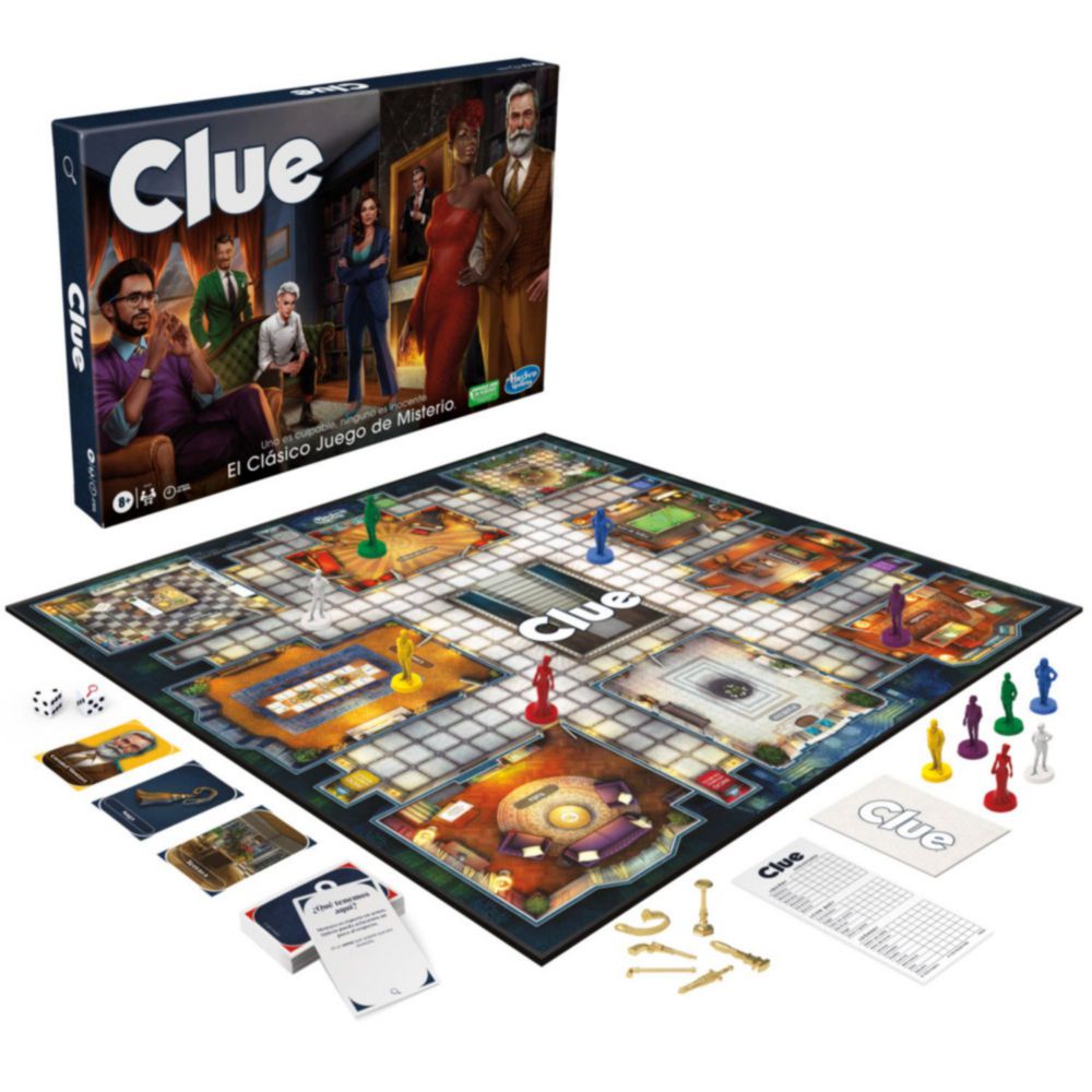 Clue Hasbro Gaming Cluedo Classic Refresh