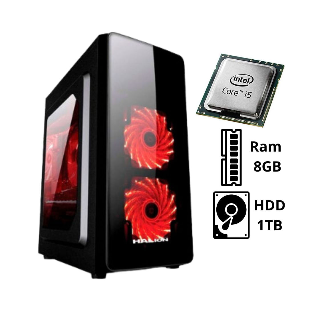Computadora PC Intel CORE I5 3.2 GHZ RAM 8GB HDD 1TB