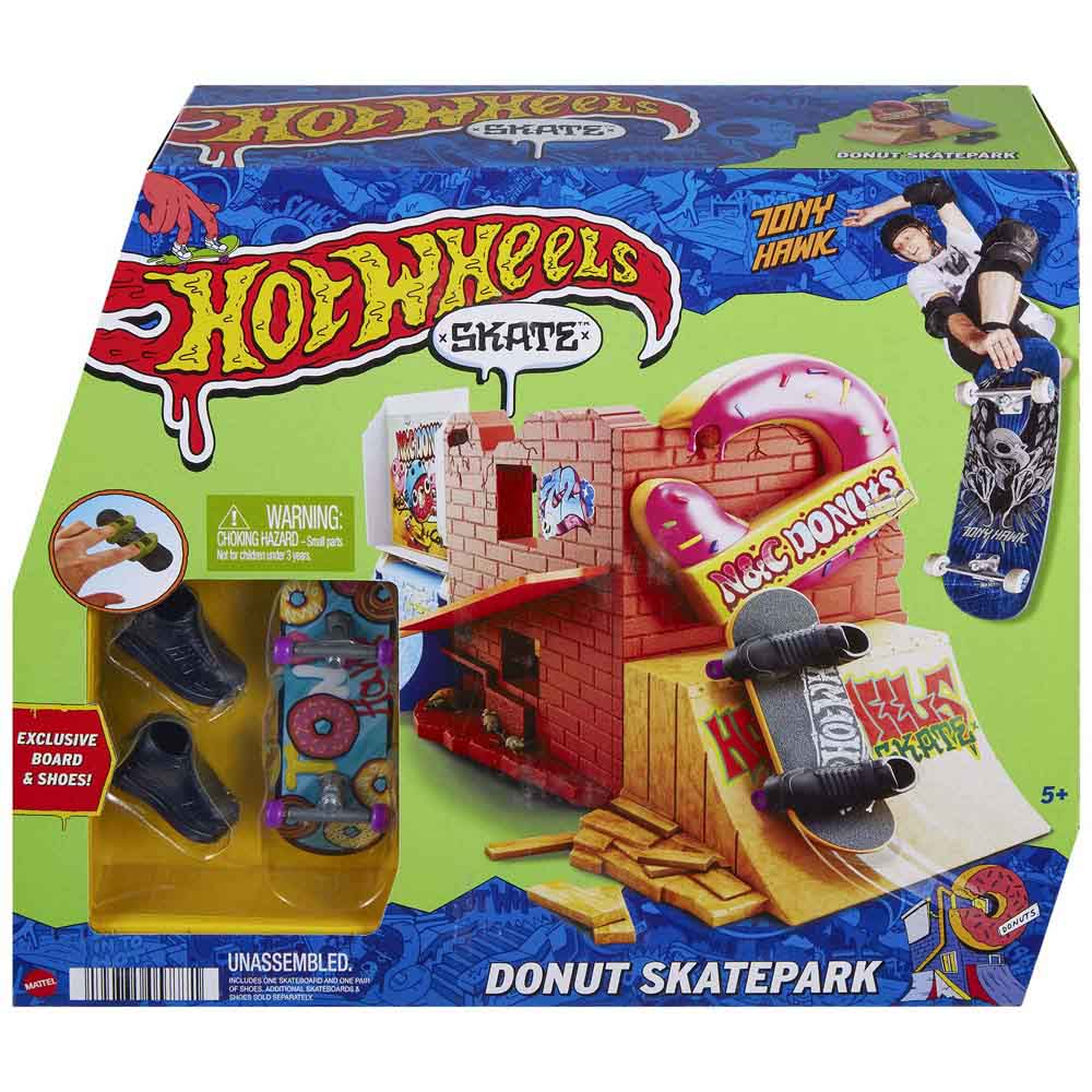 Pista de Juguete hot wheels Skate Park para Fingerboard