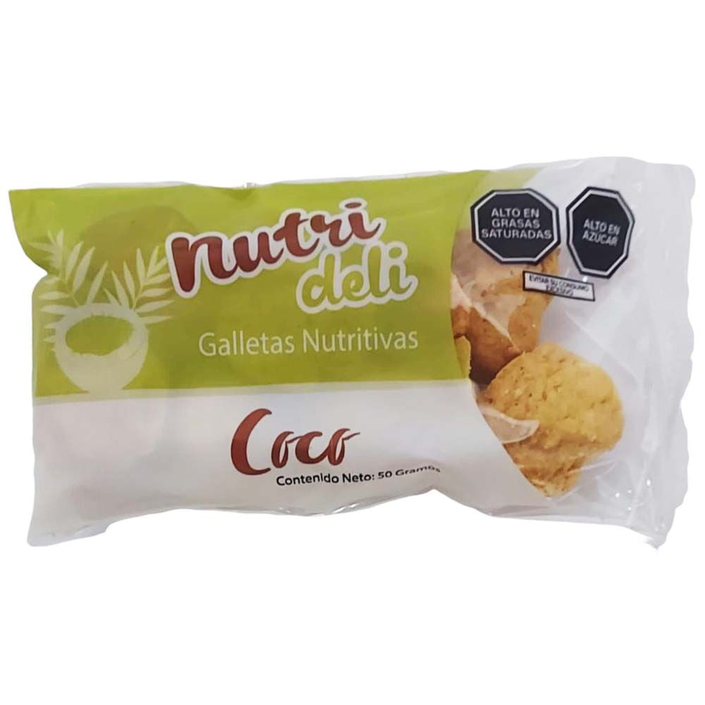 Galleta de Coco NUTRI DELI Bolsa 50g