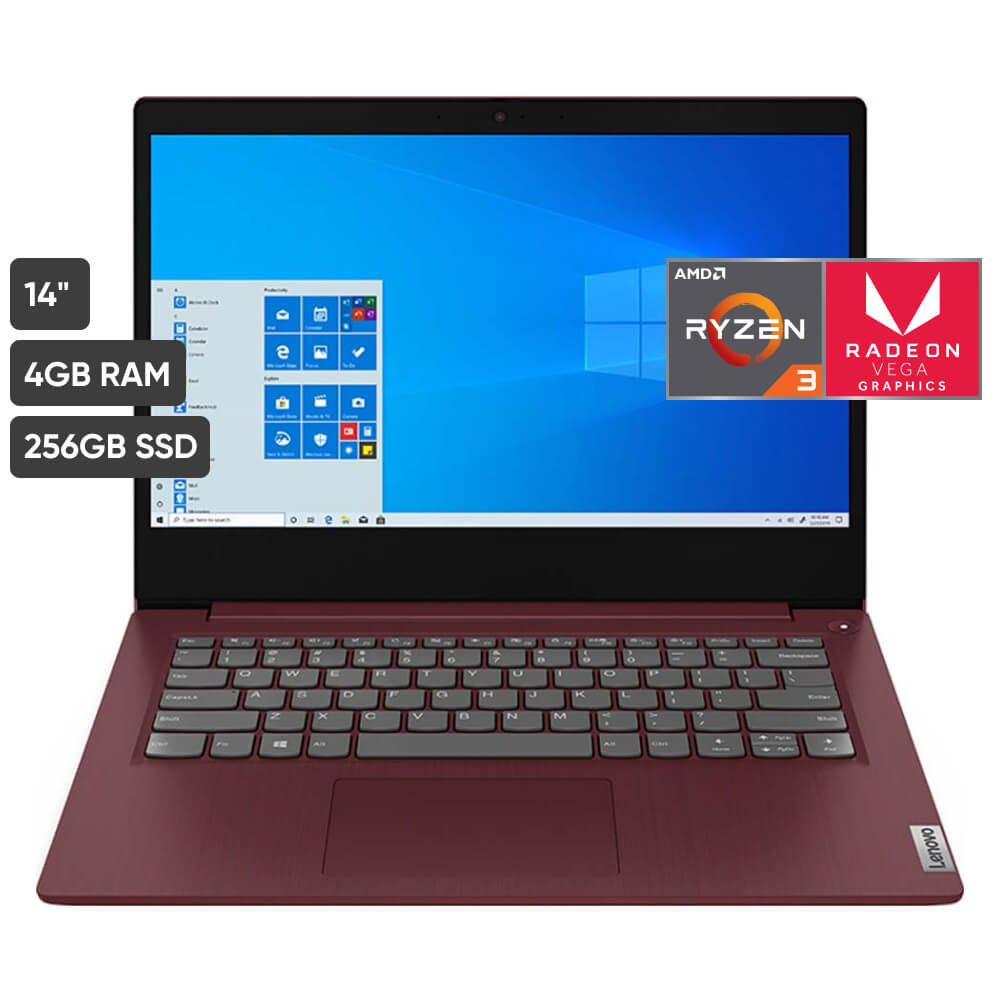 Notebook LENOVO 14ADA05 14" AMD Ryzen 3 (3000 series) 4GB 256GB