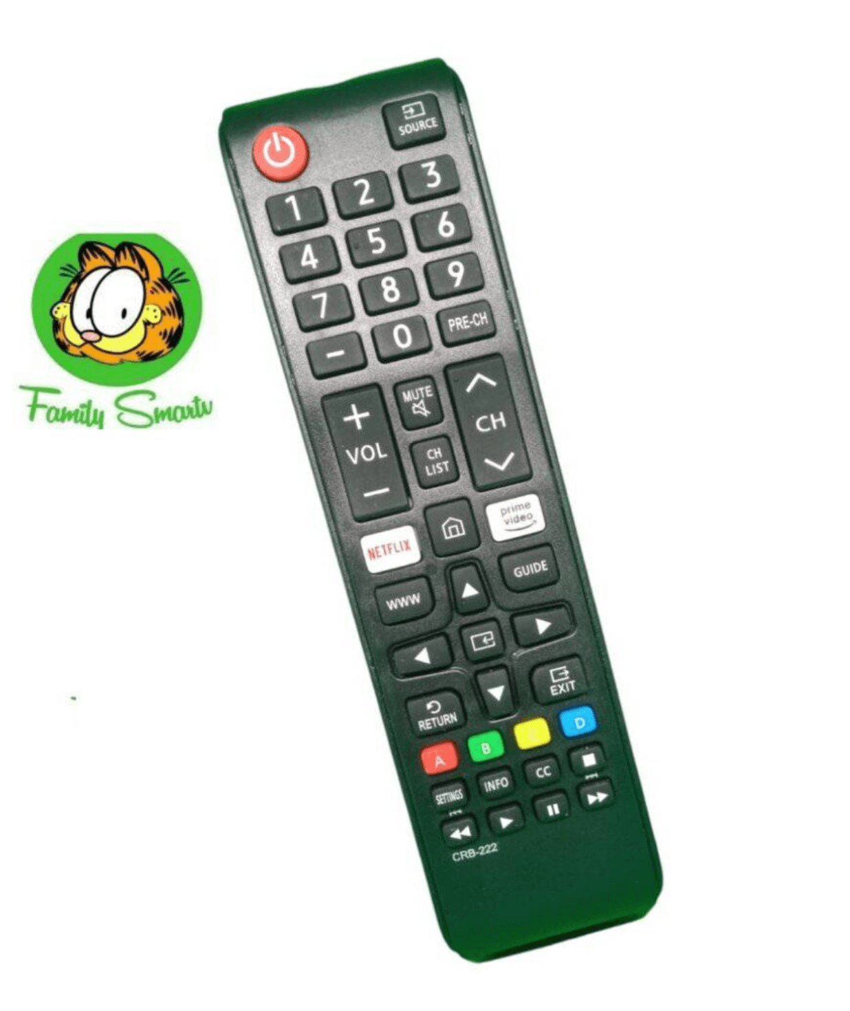 Control Remoto Compatible con TV Samsung Smart Botón Amazon