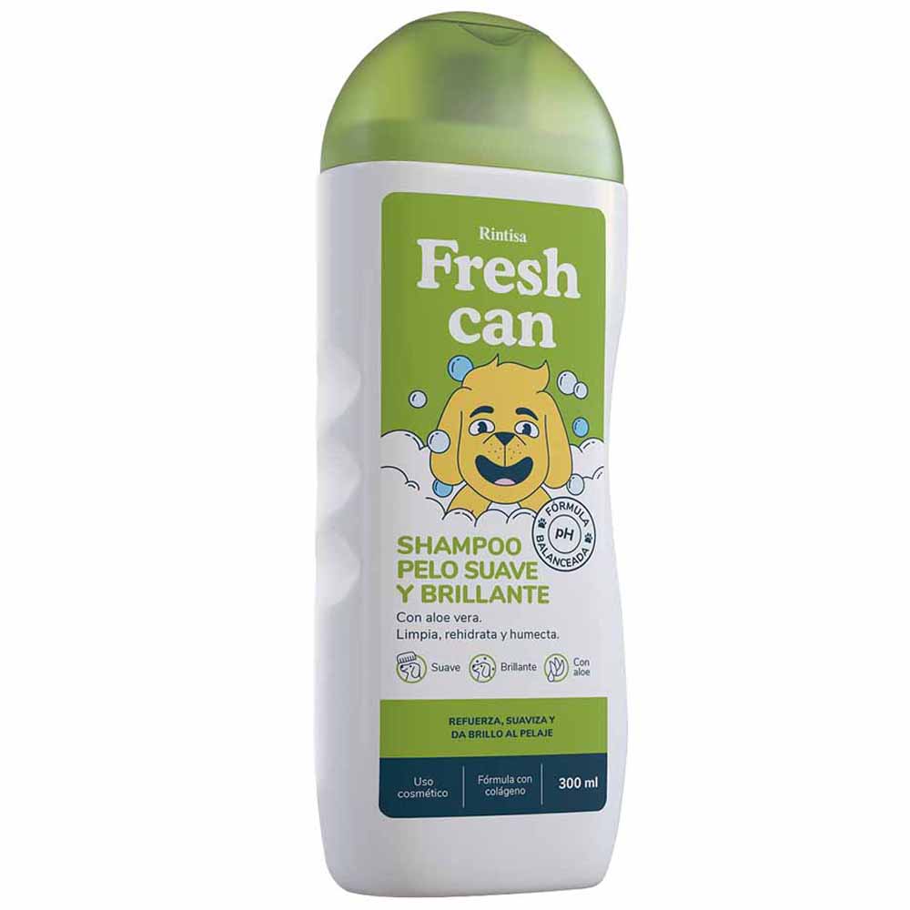 Shampoo para Mascotas FRESH CAN Pelaje Suave 300ml