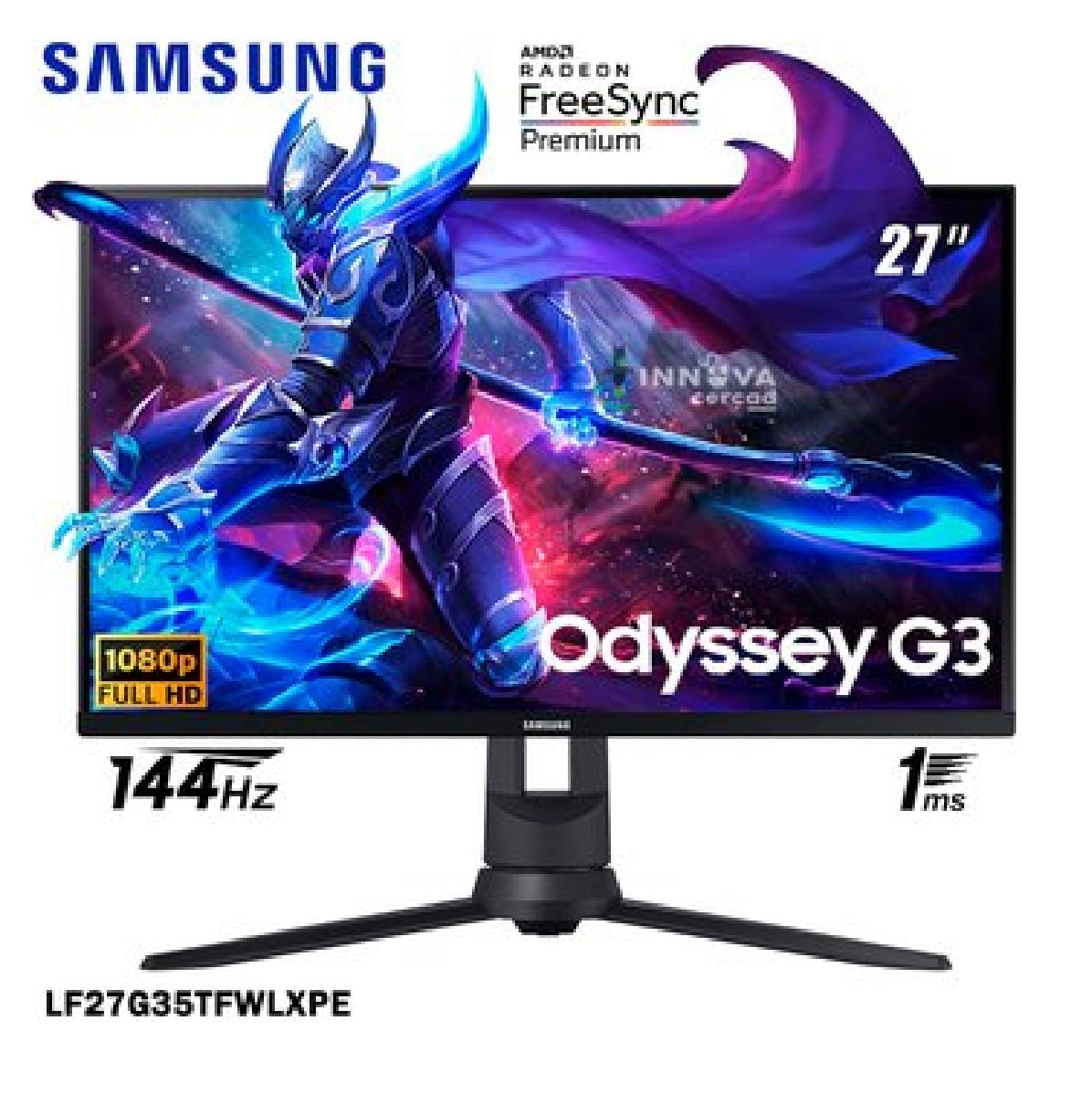 Monitor gaming  Samsung Odyssey G3 de 24"