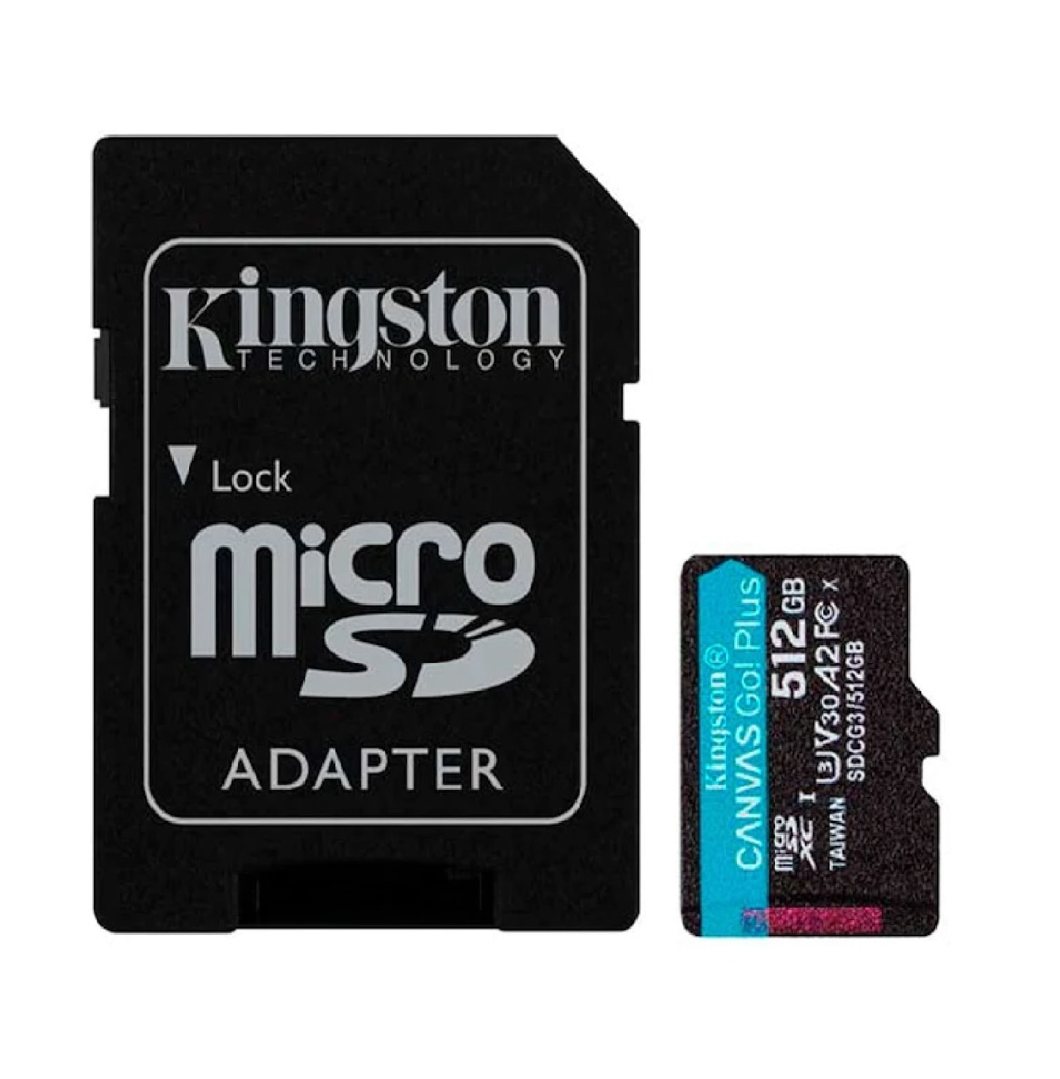 Memoria Micro SD Kingston 512gb Canvas Go! Plus 170mb/s