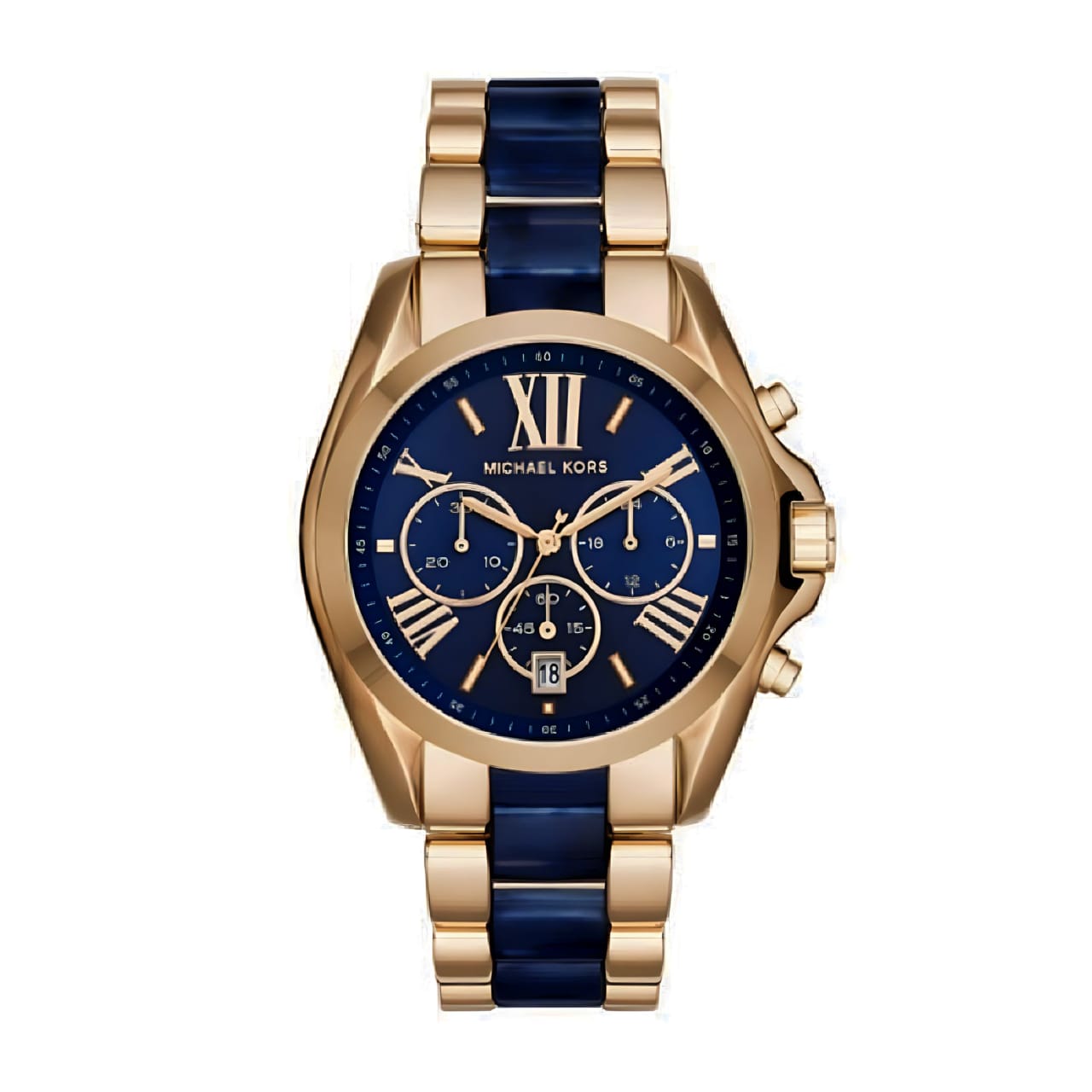 Reloj Michael Kors Mk6268 Bradshaw Gold and Blue Nuevo para Dama