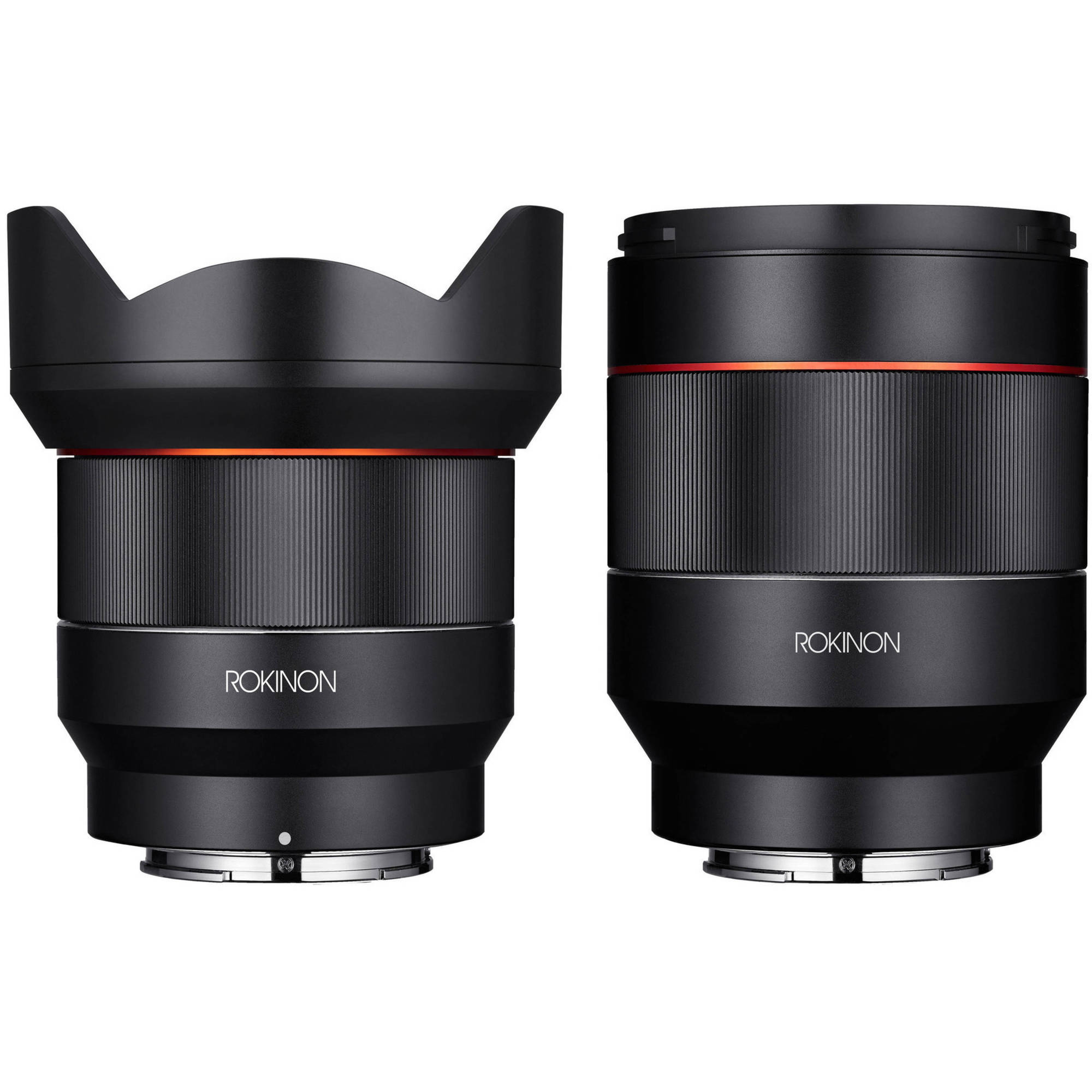 Kit de lentes Rokinon AF 14 mm f/2.8 y 50 mm f/1.4 FE para Sony E