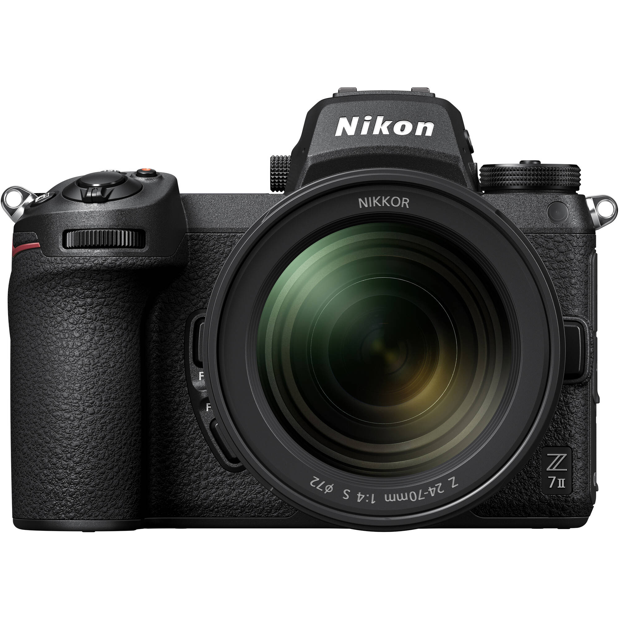 Cámara sin espejo Nikon Z7 II con lente de 24-70 mm f/4